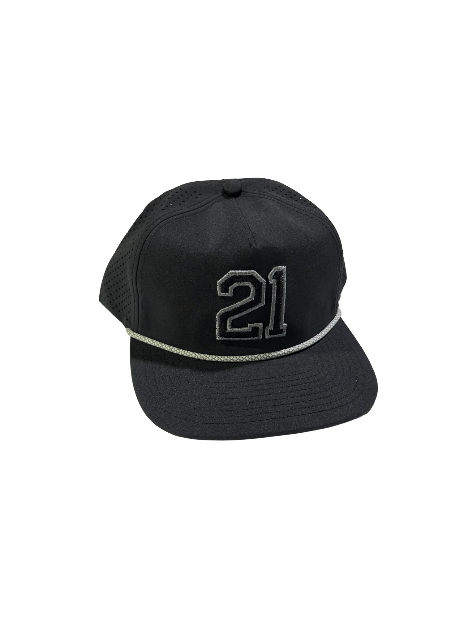 21 Snapback Rope Hat - Flat Bill