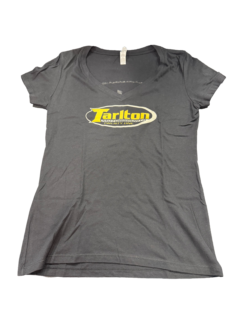 Women's V-neck Gold T Shirt