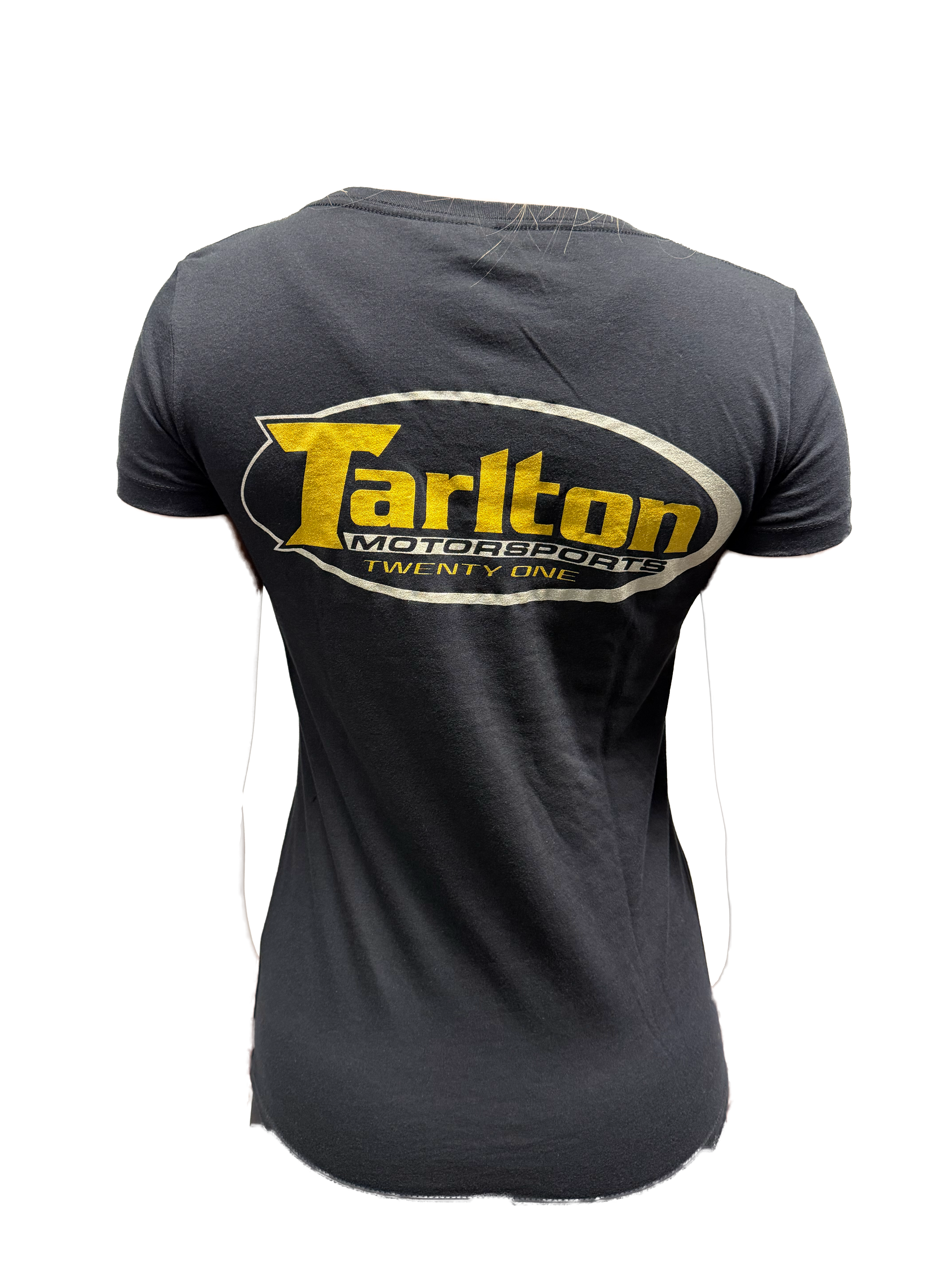 Women's V-neck Gold T Shirt