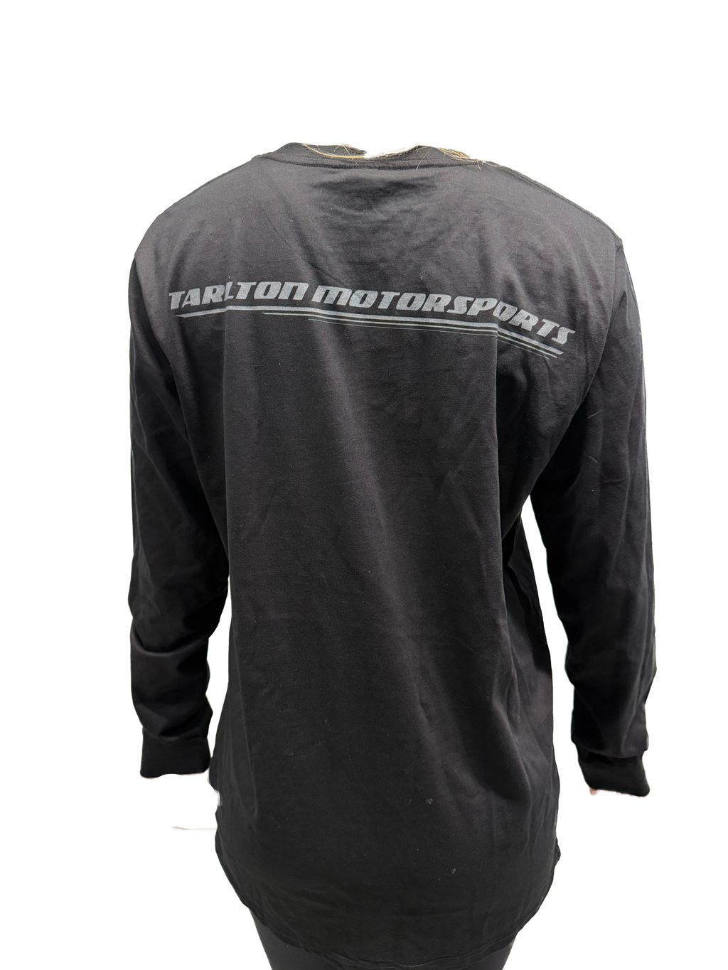 Tarlton "T" Long-sleeve - Grey on Black
