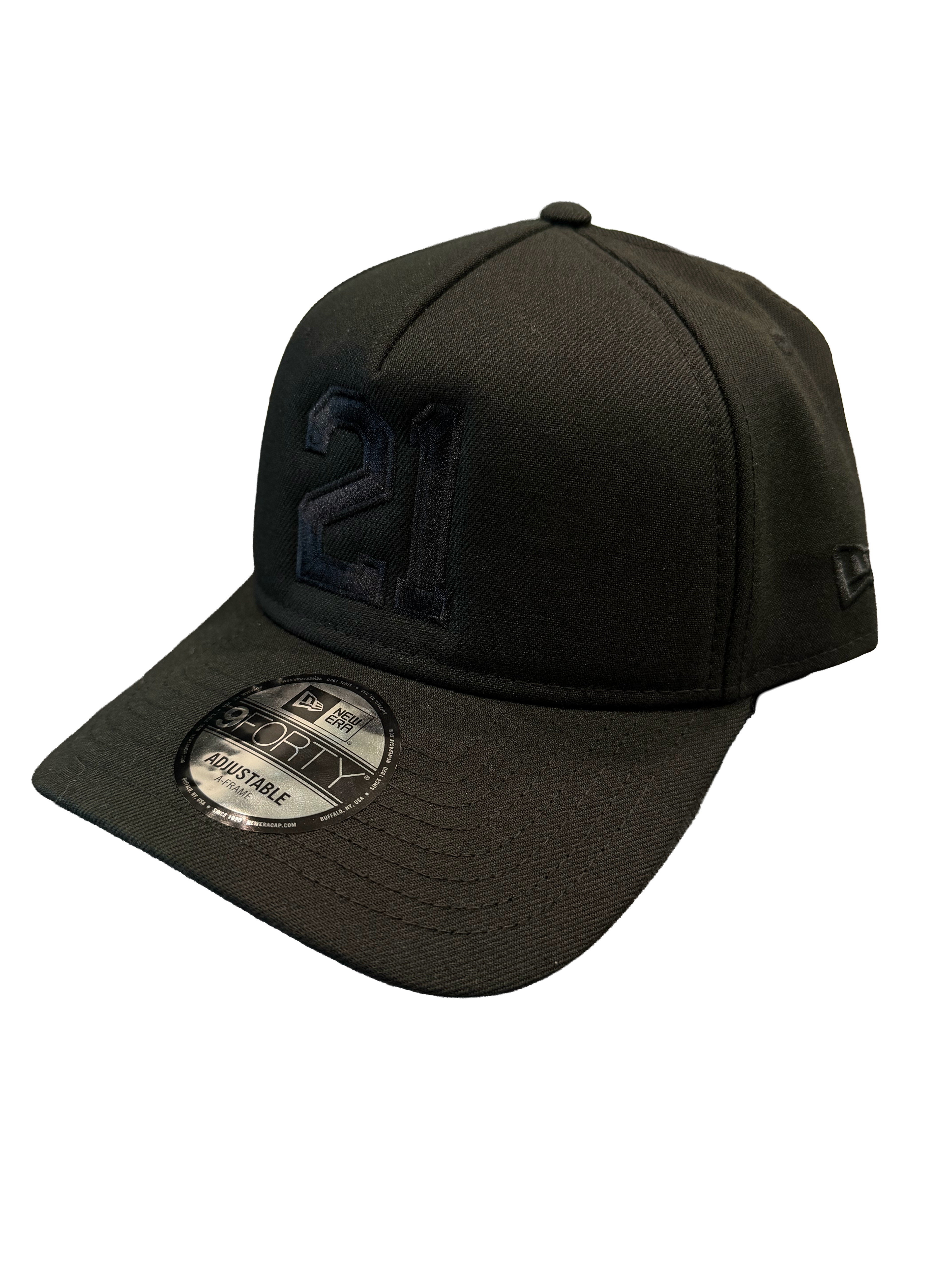 21 Black-on-Black Snap Back
