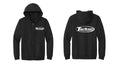 White logo motorsports Zip-Up